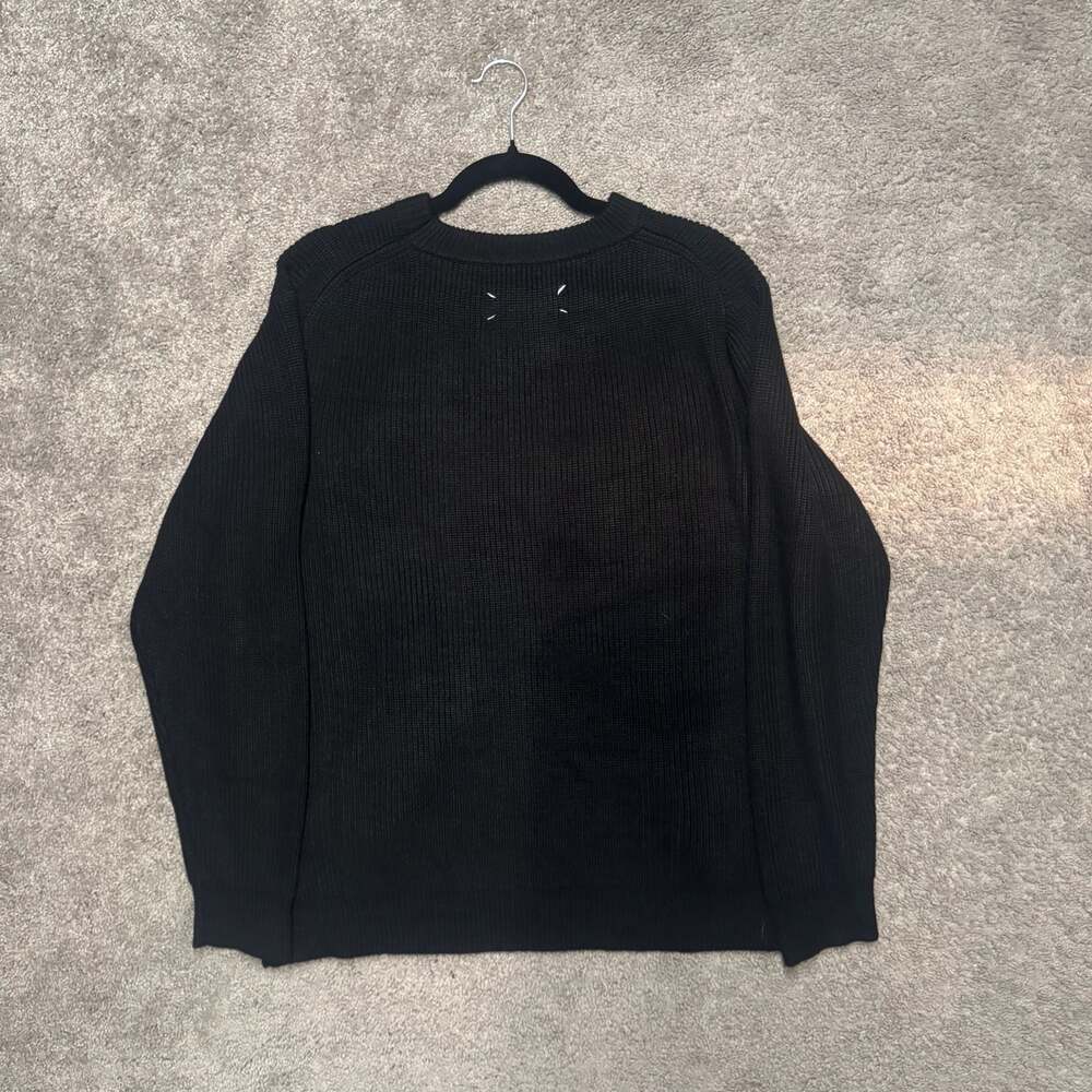 MM6 Maison Margiela Ribbed Crewneck Sweater